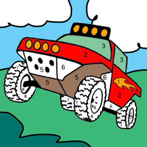 Coloring Games For Truck Blaze