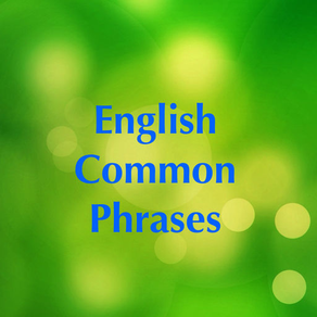 English Phrases - Most common expressions & idoms