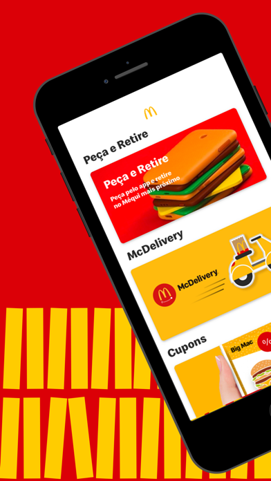 McDonald's: Cupons e Delivery Cartaz