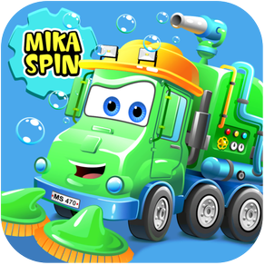 Mika 'Sweeper' Spin — street sweeper fun game for kids