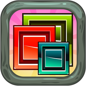 正方形のボックス ゲーム ： タワーボックス 楽しい ゲーム 子供のための