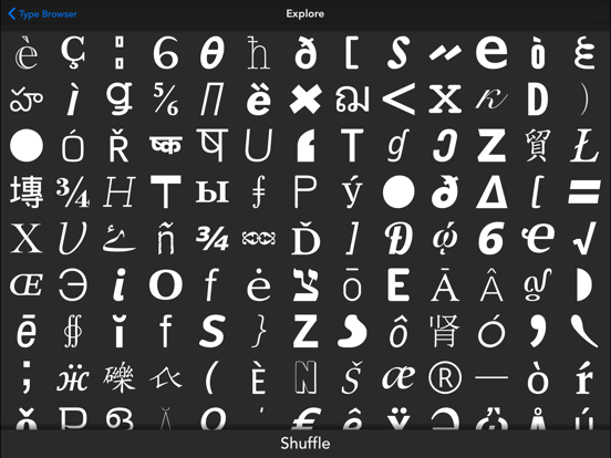 Type Browser poster