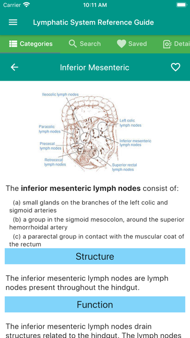 Lymphatic System Reference poster