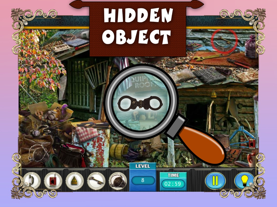 Mid night : Free Hidden object games Fun poster