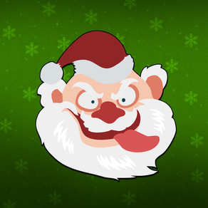 Shocking Santa - Santa Claus Gone Bad Stickers