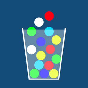 100 Ping Pong Balls - 3 Mini Physics Games Of Catching Balls in a Cup - Classic, Reverse and Mixed