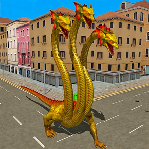 Hydra Schlange Stadtangriff
