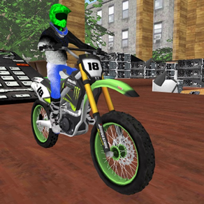 Office Bike Stunt Racing Sim-ulator