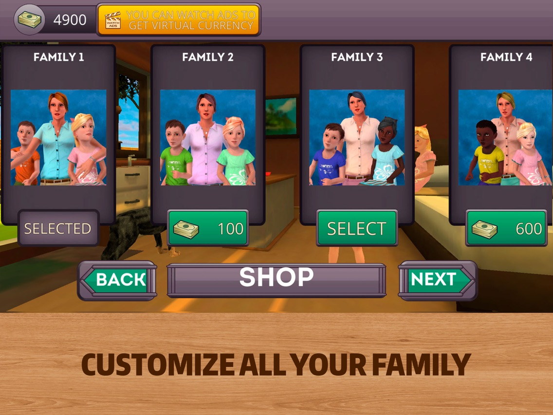Virtual Dad Family Simulator poster