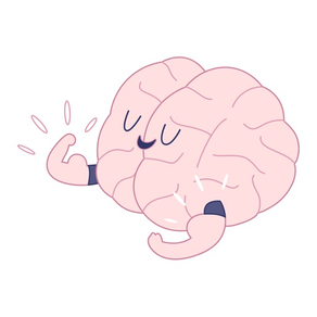 Train your brain Stickers Set