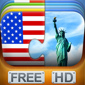 Geography for Kids Free: Educational Puzzles and Quizzes
