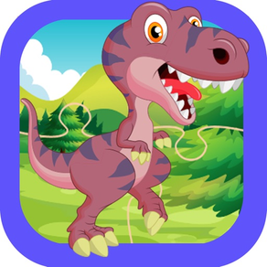 自由 恐龙 拼图 恐 龙园 恐龙 游戏 兒童