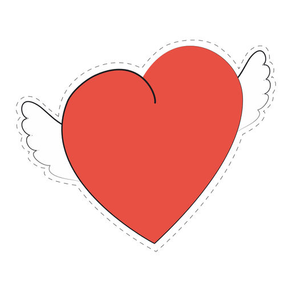 Cupid's Heart - Stickers