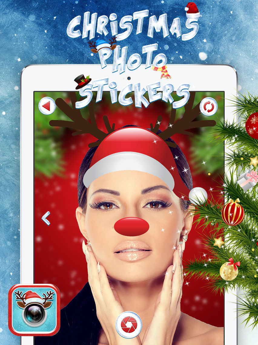 Christmas Photo Stickers poster