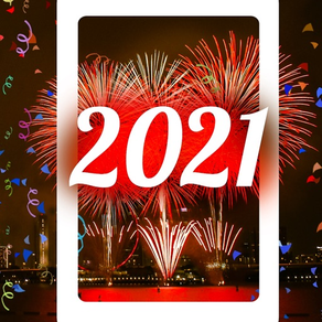 Bonne année 2021 Fonds d'ecran