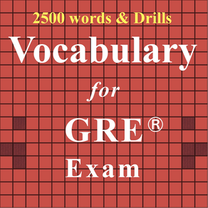 Vocabulary for GRE ® Test