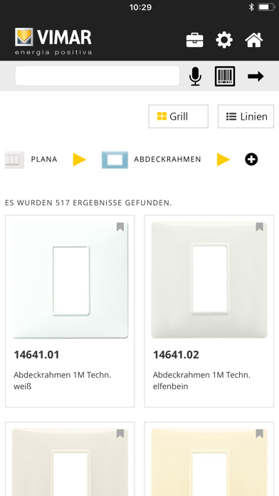 Vimar Produkte Plakat