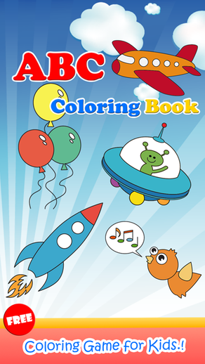 ABC Coloring Book Paint & Draw Page Games For Kids