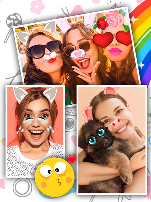 Face Effects with Stickers for iOS (iPhone/iPad/iPod touch) Free Download at AppPure