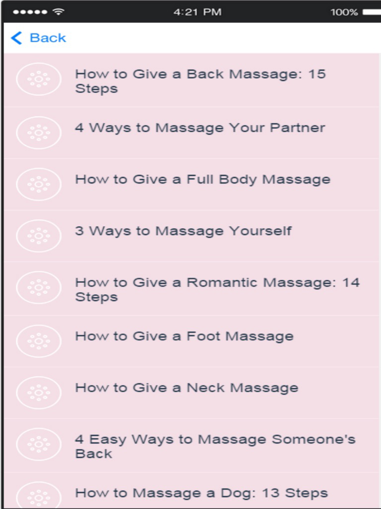 Massage Therapy Learn How to Give a Good Massage for iOS (iPhone/iPad