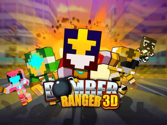 Bomber Rangers 3D Game poster
