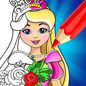 Coloring Book Game: Princess