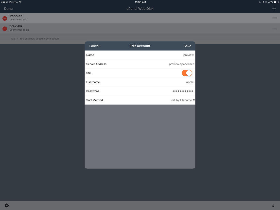 cPanel Web Disk poster