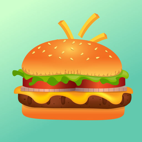 Hungry Burger Stickers