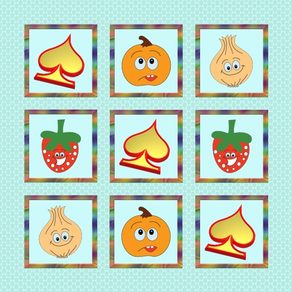 Preschool Kindergarten Memorization Matches Vegetable & Fruit Puzzling Jigsaw Shape Game for Kids