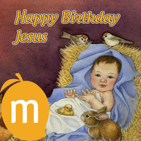 Happy Birthday Jesus - Read along interactive Christmas eBook in English for children with puzzles and learning games