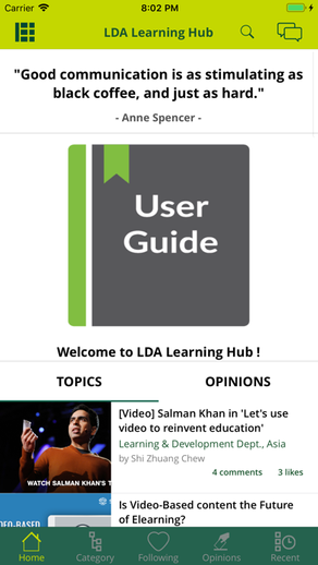 LDA Learning Hub