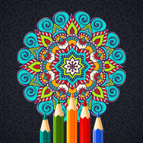 Mandala Book Coloring