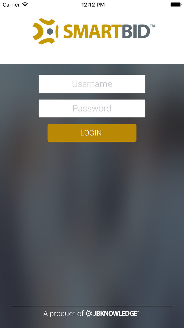 SmartBid Mobile poster