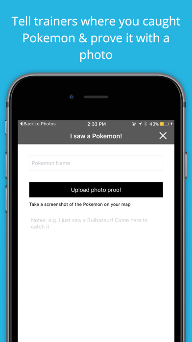 PokeTracker - Companion App for Pokemon GO Cartaz