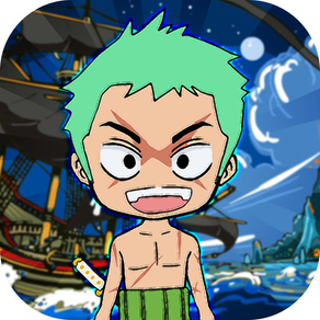 Pirates Manga Cartoon Stickers Keyboard Themes