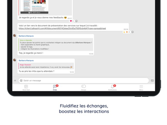 talkspirit Affiche