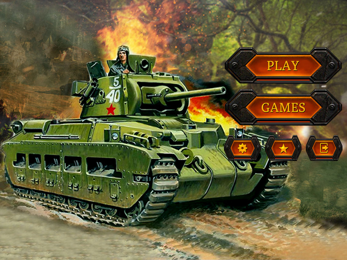 Tank Hero of Jungle Battle poster