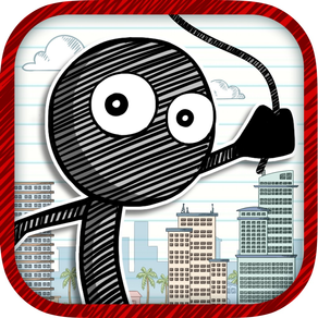 Rope And Swing Parkour Stick-man - Super Fun Run And Jump Kid Game FREE