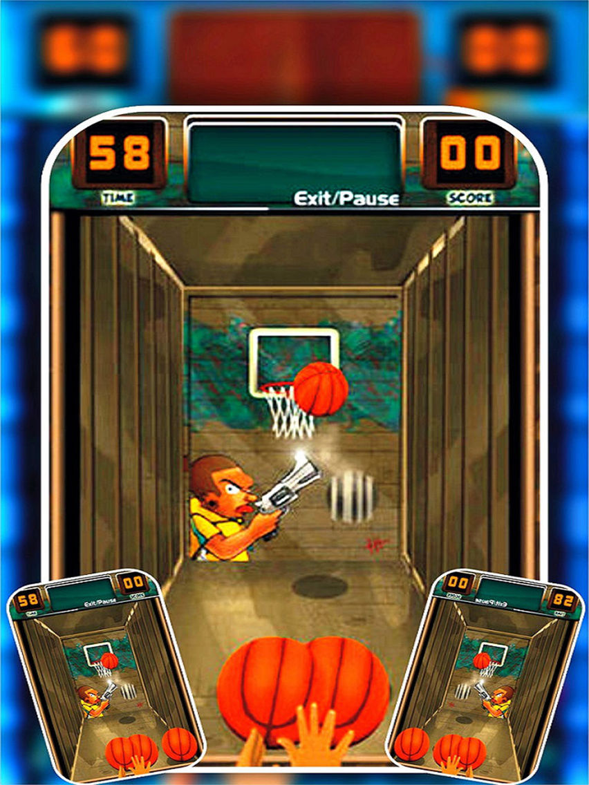 Basketball player cup trophy poster