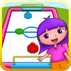 Torneio de air hockey de Anna