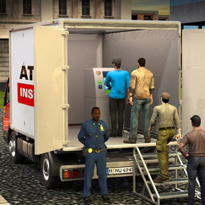 ATM Truck Dirigindo Simulador
