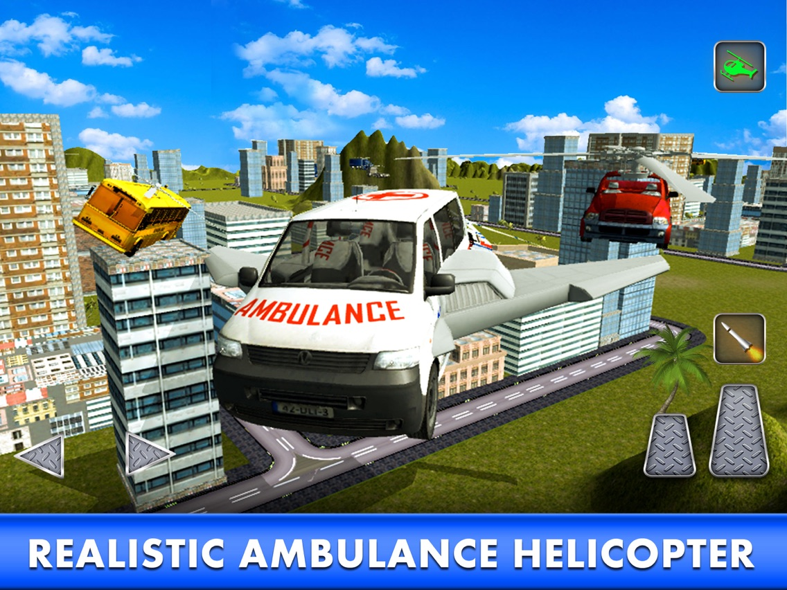 Flying Air Ambulance : 3D Flight Simulator poster