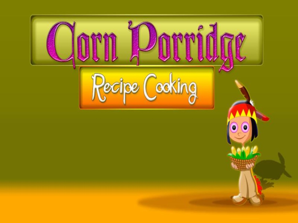 Corn Porridge Recipe Cooking poster