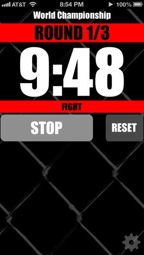 MMA Timer Lite - Free Mixed Martial Arts Round Interval Timer