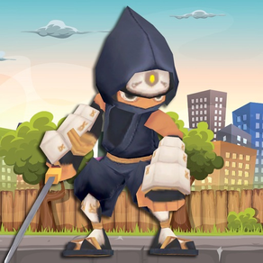 ninja running road - 無盡的街機遊戲