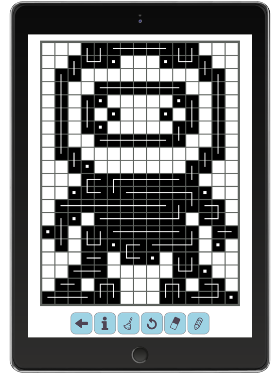 FCross Link-a-Pix Puzzles poster