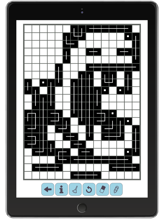 FCross Link-a-Pix Puzzles poster