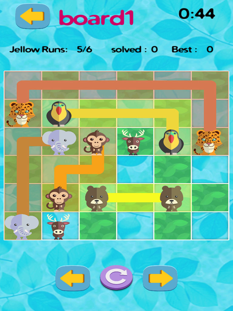 Jungle Jam Safari Strategy Game - Free Logic Test poster