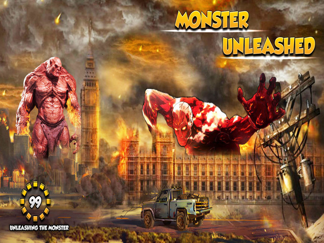 Monster Unleashed: Real City Demolition Game poster