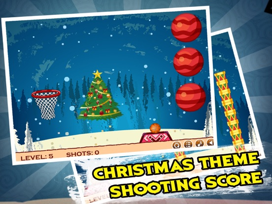 Dunk Shot Christmas:Basketball poster